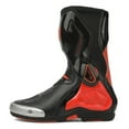thumbnail image 1 of JG WOLVES - Motorcycle Boots - All-Season Comfort & Off-Road Cycling Shoes - For Men & Women,Black-red,45, 1 of 28