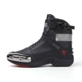 thumbnail image 1 of JG WOLVES - Smart LED Motorcycle Boots - Unisex Racing & Touring Riding Shoes - All-Season Motorbike Gear with Customizable Display,Black,36, 1 of 37