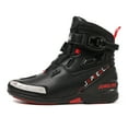 thumbnail image 1 of JG WOLVES - Summer Motorcycle Riding Boots - Breathable & Protective Gear for Men & Women - Road Racing & Commuting Shoes,Black,41, 1 of 35