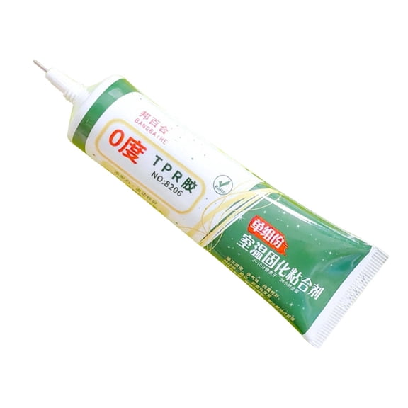 JGAIUMG 60Ml Waterproof Squishy Glue,Quick-Drying Silicone Adhesive Glue,Multipurpose Strong Bond Glue for Daily Repair and DIY Craft