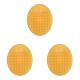 thumbnail image 1 of JGAIUMG Soft Silicone Baby Cradle Cap Brush, Gentle Scalp Exfoliator & Massager, Shampoo Brush for Baby Scalp and Body Care, Yellow, 3Pcs, 1 of 4