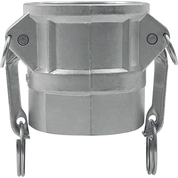 JGB Enterprises Type D Aluminum Camlock, 2in., 250 PSI, Model#030-04032-832CI