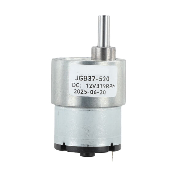 JGB37-520 for Mini DC Gear Motor 12V 319RPM Electric Motor with Forward and Reverse