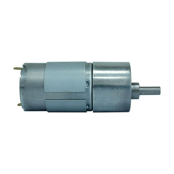 JGB37-555 High Torque Reduction Motor DC Reduction Motor DC 6V 12V 24v Low Speed Motor Forward And Reverse ,Low Noise - 7RPM_12V BRACKET MOTOR