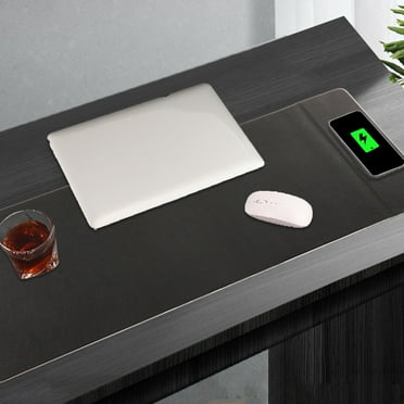 JGF844 15W Fast Charging Office Small Computer Folding Mouse Pad Multifunction Wireless Charging Stand Mouse Pad