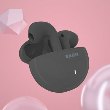 JGF844 Private Wireless Bluetooth Earphones Stereo Call Gaming Earphones Macaron Music Low Latency Bluetooth Earphones