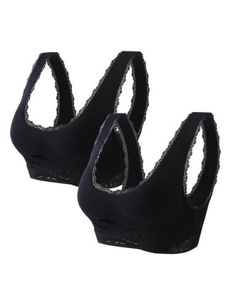 Push Up Bra Comfy Corset Bra Front Alternate Side Buckle Lace Bras Slim and  Shape Bra, A4-black, Small : : Clothing, Shoes & Accessories
