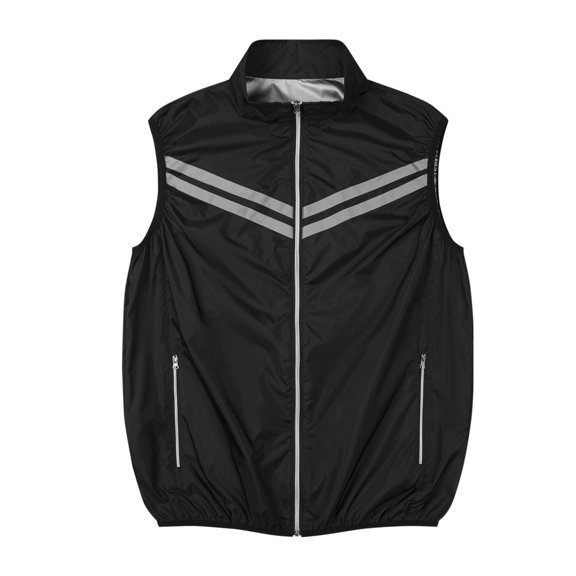 JGGSPWM Cooling Vest for Men and Women with Air Conditioning Fans，Water-resistant Surface Lightweight Quick Dry with UV Protection Black L
