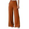 thumbnail image 1 of JGGSPWM High-Waist Wide Leg Slack Pants for Women Elegant Office Straight Fit Trousers with Front Seam Detail Khaki M, 1 of 7