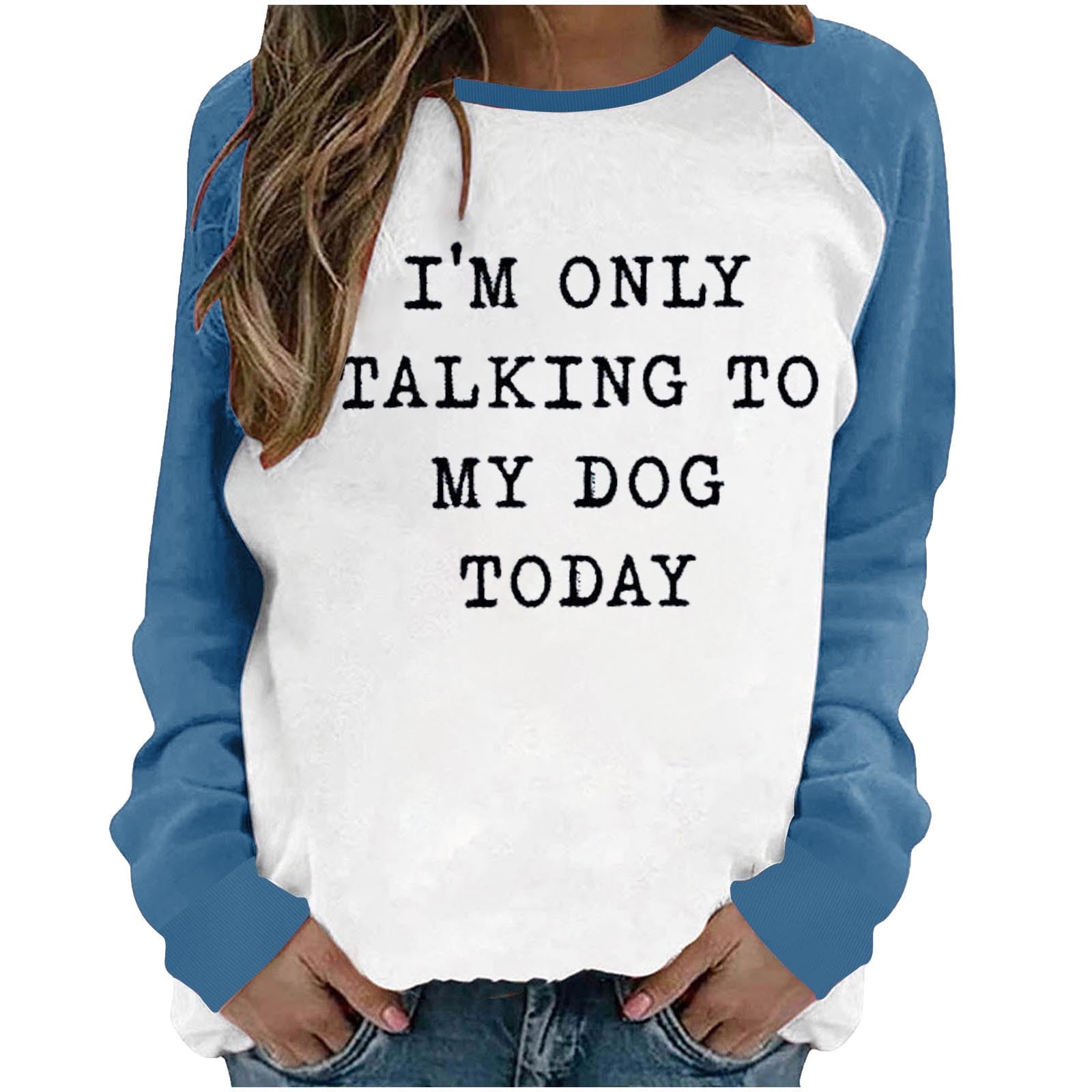 Im only talking to my dog today sweatshirt sale