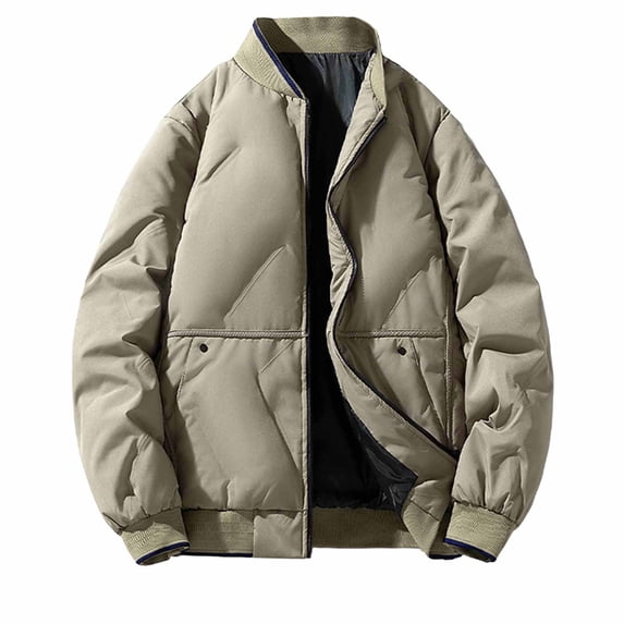 JGGSPWM Puffer Jacket Women Baggy Waterproof Winter Bubble Coats Jackets Stand Collar Thick Warm Down Jacket Oversized Outwear Yellow L