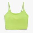 thumbnail image 1 of JGGSPWM Sports Bras for Women Quick-Dry Padded Wirefree Workout Cropped Tank Tops Camisole Yoga Fitness Running Gym Mint Green M, 1 of 8