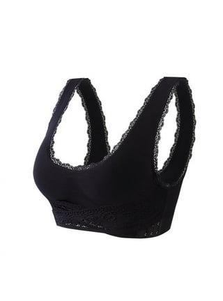 YouLoveIt Women Sports Bra Padded Racerback Yoga Bras Cross Front Side  Buckle Lace Sports Bras Yoga Running Bras Seamless Sports Bra Removable Pad
