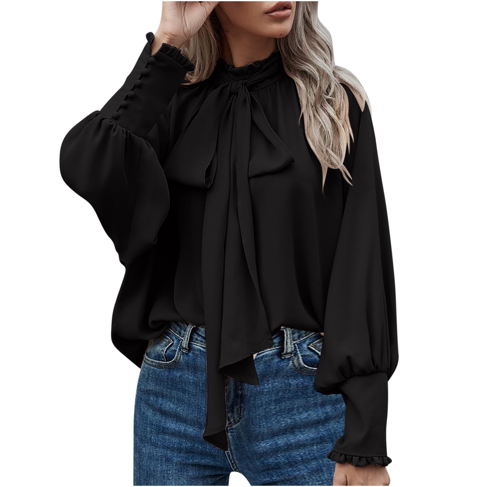 JGGSPWM-Women-s-Bow-Tie-Neck-