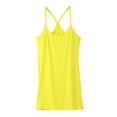 thumbnail image 1 of JGGSPWM Women's Camisole Tank Top Criss Cross Back Tanks Vest Spaghetti Strappy Breathable Cotton Stretch Cami Shirts Yellow Free Size, 1 of 3