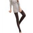 thumbnail image 1 of JGGSPWM Women's Winter Warm Stretchy Thermal Leggings Pants with Fleece Lined Tights Brown Free Size, 1 of 5