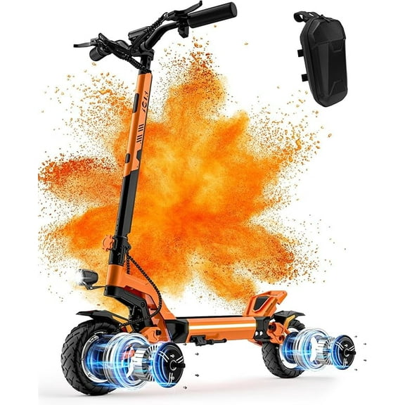 Electric Scooter Adults,3200/5600W Motor E-Scooter Up to 40/62 Miles Range,Top Speed 45/50 MPH, Folding Commuting Electric Scooter for Adults