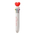 thumbnail image 1 of JGJJUGN 10-in-1 Multicolor Retractable Ballpoint Pen Set, Multi-Ink Writing Pens for Office Use, Gift for Various Occasions, Ideal Stationery for Note Taking and Creative Projects, 1 of 2