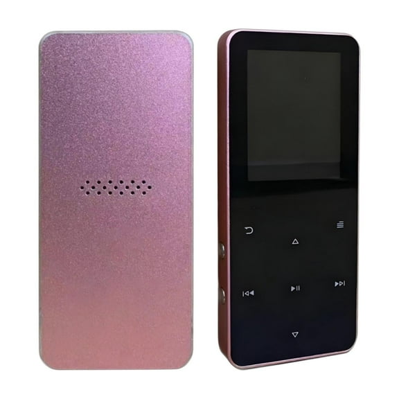 JGJJUGN 128GB MP4 Music Player Bluetooth 5.2 Portable Lossless Audio Player with Built-in Speaker FM Radio and Recorder for Travel and Exercise