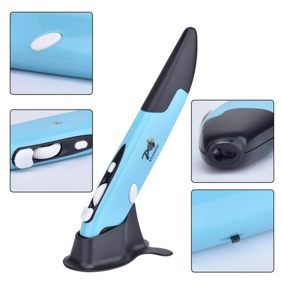 JGJJUGN 2.4G Wireless Vertical Pen Mouse, Creative Ergonomic Optical Mouse, Plug and Play Wireless Receiver for PC, Tablet, and Mobile Devices, Comfortable Grip, Precise Tracking, 1600 DPI