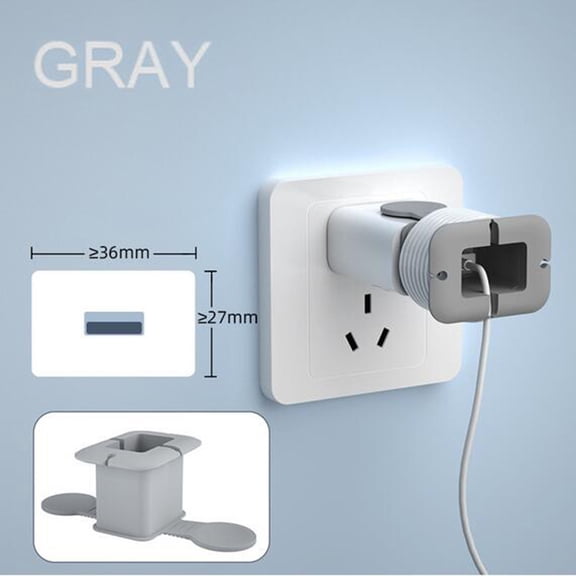 JGJJUGN 20W/18W Charger Protective Sleeve, Data Cable Organizer, Anti-Break Wire Storage, Cable Management Sleeve, Drop & Scratch Resistant, Silica Gel Material, Travel Accessory