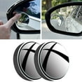thumbnail image 1 of JGJJUGN 2Pcs Car Suction Cup Mount Auxiliary Rearview Mirror, 360° Rotating Wide-Angle Blind Spot Mirror, HD Glass, Expand Visibility & Safety, Easy Installation, 1 of 2