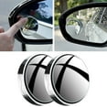 thumbnail image 1 of JGJJUGN 2Pcs Car Suction Cup Mount Auxiliary Rearview Mirror, 360° Rotating Wide-Angle Blind Spot Mirror, HD Glass, Expand Visibility & Safety, Easy Installation, 1 of 2