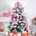 thumbnail image 1 of JGJJUGN 4.7IN Christmas Ball Set, Holiday Hanging Ornaments, 4 Piece Plastic Decorations, Colorful Christmas Tree Balls, Durable Festive Decor, Ideal for Holiday Parties, Red, Blue, Gold, Purple, 1 of 6