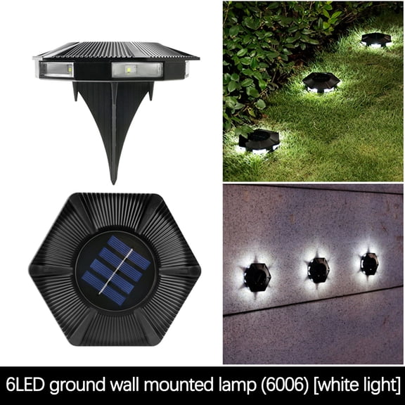 JGJJUGN 4PCS Solar LED Garden Lights, Outdoor Plug-in Landscape Fixtures, Pathway Lighting, Waterproof ABS Plastic, Automatic Dusk-to-Dawn Illumination, Rechargeable Battery, Easy Installation