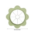 thumbnail image 1 of JGJJUGN 8-Slice Fruit Cutter, Fruit Slicer, Apple Corer, Kitchen Gadget, Easy Fruit Divider, Ideal Kitchen Tool for Apples, Potatoes, and More, Compact Size 14.3x14.3cm, 1 of 2