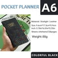 thumbnail image 1 of JGJJUGN A6 Mini Notebook Organizer, Daily Planner Notebook, Travel Diary, Portable Schedule Book, Notepad for Office or Home Use, Memo Organizer, Gift Idea for Adults, 1 of 1