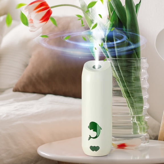 JGJJUGN Aroma Diffuser Oil Diffuser 50ml Night Light Waterless Essential Oil Diffuser for Home Office Large Room Silent Deodorization