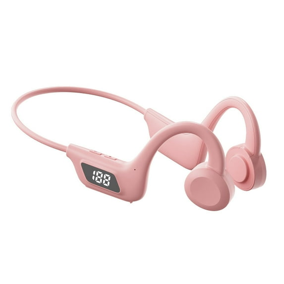 JGJJUGN Bone Conduction Bluetooth Headset Wireless Open Ear Sports Headphones Noise Cancelling Microphone for Running Cycling Fitness
