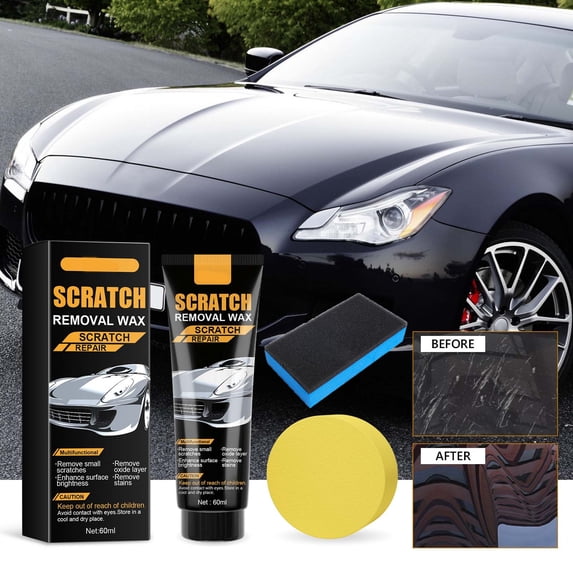 JGJJUGN Car Scratch Repair Cream - Auto Paint Scratch Remover, Polishing Coating for Fine Scratches, High Gloss Finish, 60ml - Easy Application for All Surfaces