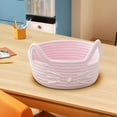 thumbnail image 1 of JGJJUGN Cats Ear Cotton Thread Organizer Basket Woven Storage Bin for Home Office Decor, Cosmetics, Snacks, and Miscellaneous Items, 1 of 7