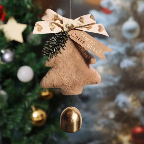 JGJJUGN Christmas Tree Decorations Pendants - Flocked Pinecone Hanging Ornaments for Car, Home, & Office - Festive Props & Gifts, Indoor/Outdoor Decor