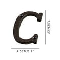 thumbnail image 1 of JGJJUGN Customizable Alloy Wrought Iron DIY House Letters - Create Your Unique Number and Letter Combinations for Personalized Home Address Display, 1 of 2
