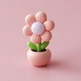 thumbnail image 1 of JGJJUGN Cute Flowerpot-Shaped Warm Light Night Light with Twist Silicone Hose, Portable Bedside Ornament for Girls, 1 of 2