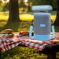 thumbnail image 1 of JGJJUGN Cylinder Lunch Box Insulation Bag - Thicken Aluminum Foil, Spacious & Stylish, for Office Workers & Outdoor Activities, 1 of 6