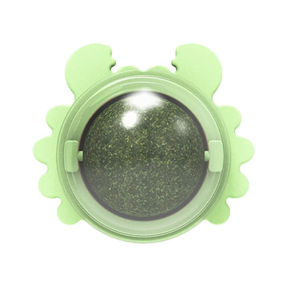 JGJJUGN Delight Your Feline with Crab Catnip Balls: These Spinning Balls are Irresistible to Cats, Filled with 100% Natural and Beneficial Catnip - Perfect for Stimulating Play