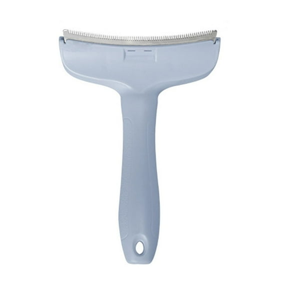 JGJJUGN Deshedding Comb for Dog Grooming - Pet Fur Remover Brush - Shedding Tool with Blade - Ergonomic Handle - Efficient Hair Removal for All Coat Types - Promotes Healthy Shine - Easy to Use