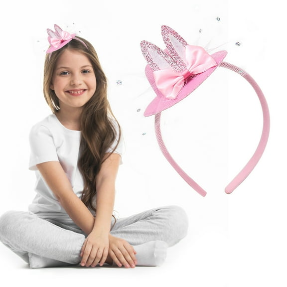JGJJUGN Easter Headband | Cute Bunny Hairband | Spring Party Decoration | Festive Makeup Props | Comfortable Wear | Adult & Youth Accessory | Perfect for Easter Celebrations