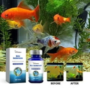 JGJJUGN Efficient Aquarium Water Treatment Tablets - 100g Dechlorination for Safe, Clean, and Stable Fish Pond Environments