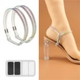 thumbnail image 1 of JGJJUGN Elastic High Heels Shoe Straps, Rhinestone No Tie High Heel Straps, Adjustable Elastic Shoe Straps, Comfortable Footwear Accessories for Pumps and Sandals, 1 of 1