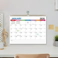 thumbnail image 1 of JGJJUGN English Wall Calendar 365 Day Countdown Calendar, Coil Binding Decor Planner, Simplified Design Hangable Calendar for Home, Office, and Events - Perfect Daily Organizer and Wall Decor, 1 of 9