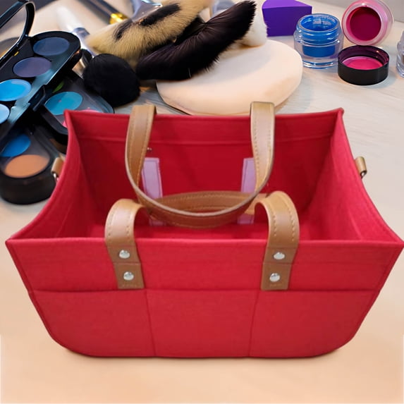 JGJJUGN Foldable Storage Bag - Portable Diaper Organizer Caddy with Changeable Compartments, Multifunctional Tote for Travel, Nursery, and Home Use - Large Capacity 33x18cm