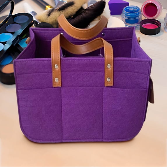 JGJJUGN Foldable Storage Bag - Portable Diaper Organizer Caddy with Changeable Compartments, Multifunctional Tote for Travel, Nursery, and Home Use - Large Capacity 33x18cm