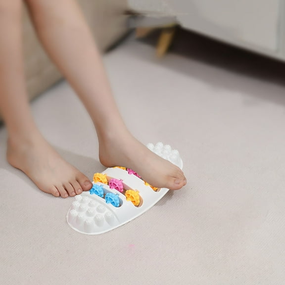 JGJJUGN Foot Massager Relaxation Roller - Relieve Fatigue, Stress & Improve Circulation - Portable, Lightweight Foot Press for Home & Office Use