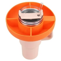 JGJJUGN Four Partition Snack Platter, Reusable Snack Tray, Durable Material, Convenient for Travel and Outdoor Use, Easy Installation and Disassembly