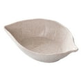thumbnail image 1 of JGJJUGN Fruit Bowl for Kitchen Counter Ceramic Serving Bowls with Bamboo Stand Tiered Fruit Basket for Fruit Vegetable Storage, Cake, Dessert, Nuts, Snack, Salad, 1 of 5